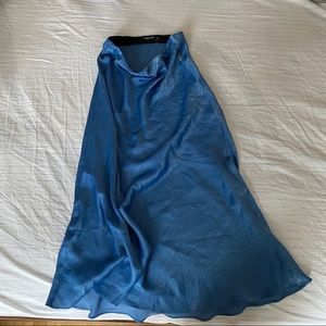 Nasty Gal Blue Skirt